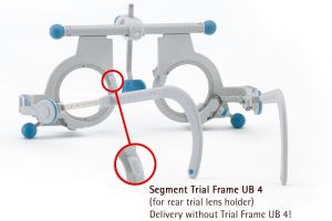 Segment Trial Frame UB 4 (for rear trial lens holder)