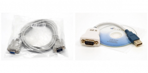 PACKAGE: Easyfield® USB to Serial Adapter for Laptop or PC + Easyfield® Interface Cable, Bowl to PC